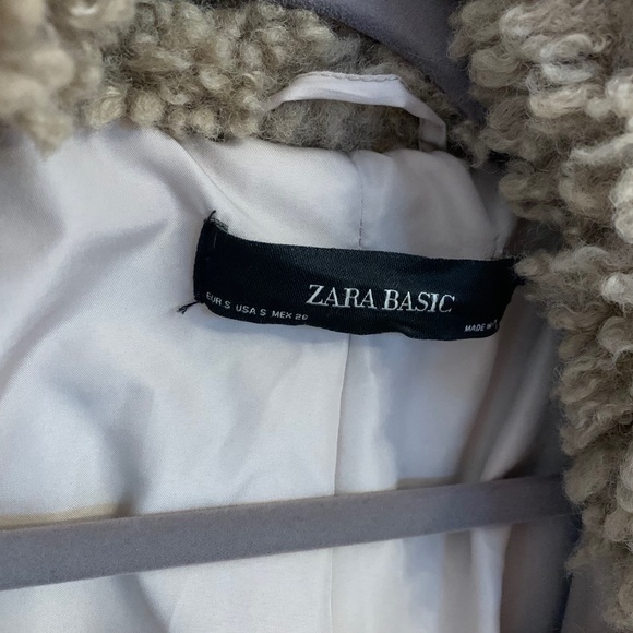 ZARA SHERPA JACKET - Picture 3 of 3